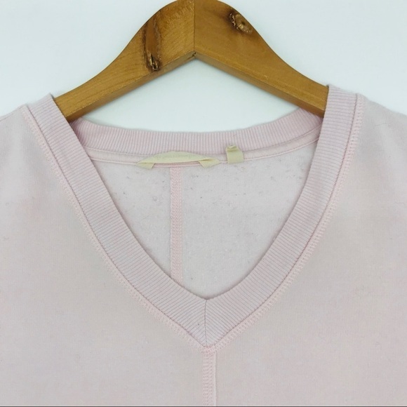Soft Surroundings V-Neck Pullover Sweatshirt - Picture 4 of 7